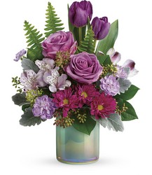Teleflora's Art Glass Garden Bouquet from Weidig's Floral in Chardon, OH